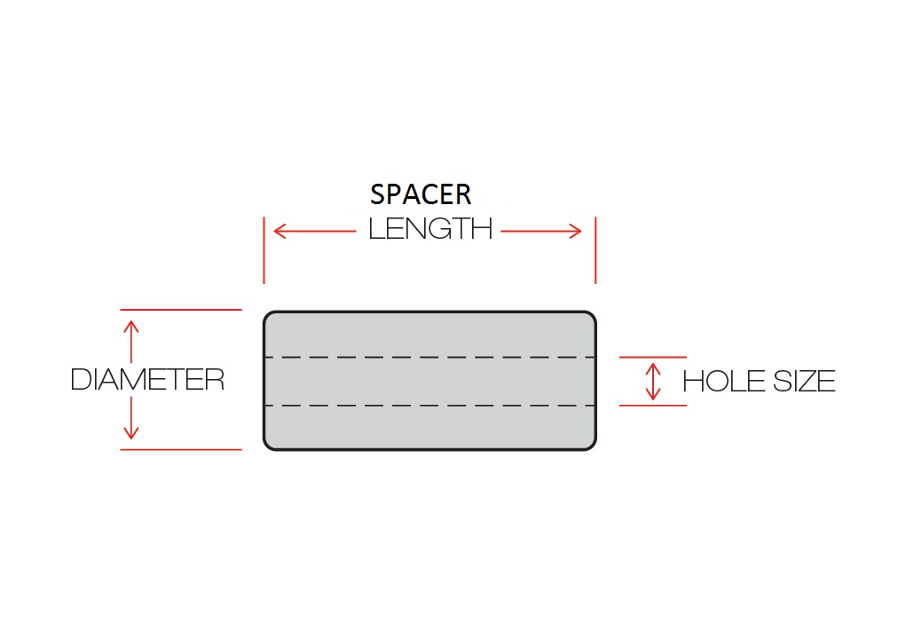 Anodized Aluminum Spacers - Image 4